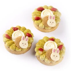 Discount Dobla Chocoladedecoratie Paashaas Wit (90 stuks)