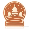 Clearance Dobla Chocoladedecoratie Sneeuwbol (144 stuks)
