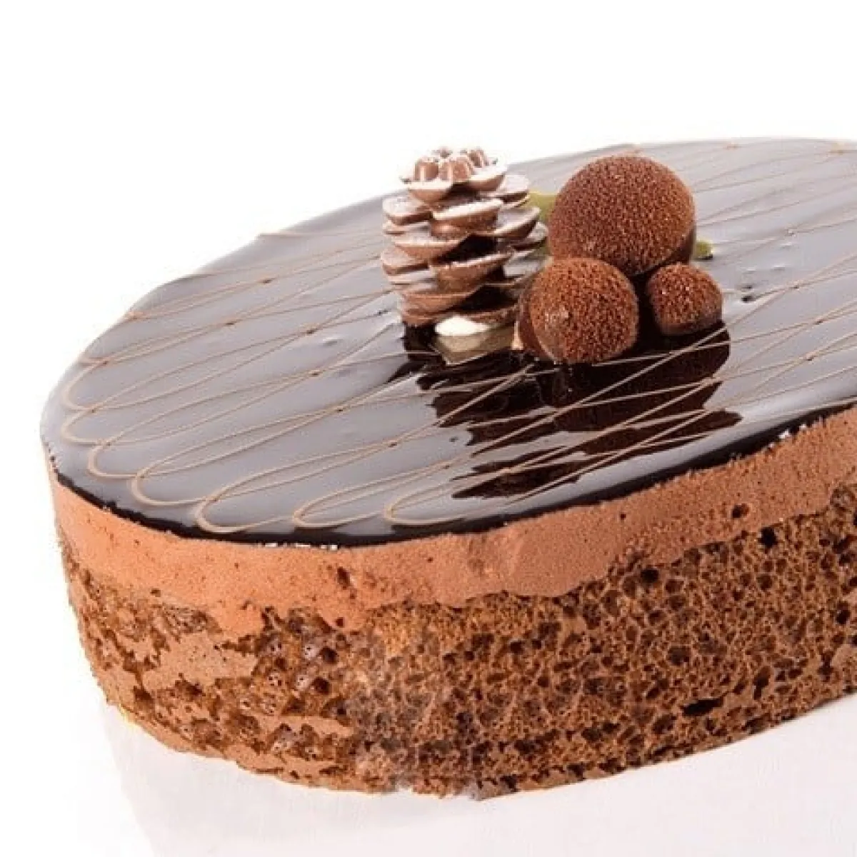 Discount Dobla Chocoladedecoratie Dennenappel (18 stuks)