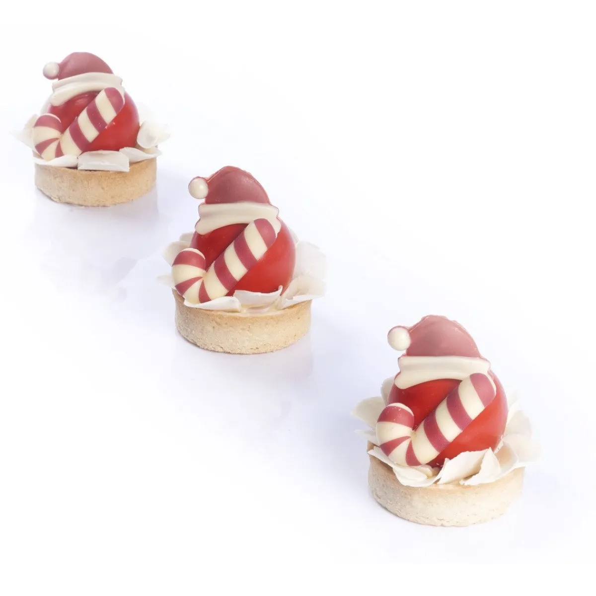 Discount Dobla Chocoladedecoratie Kerstman Muts (218 stuks)