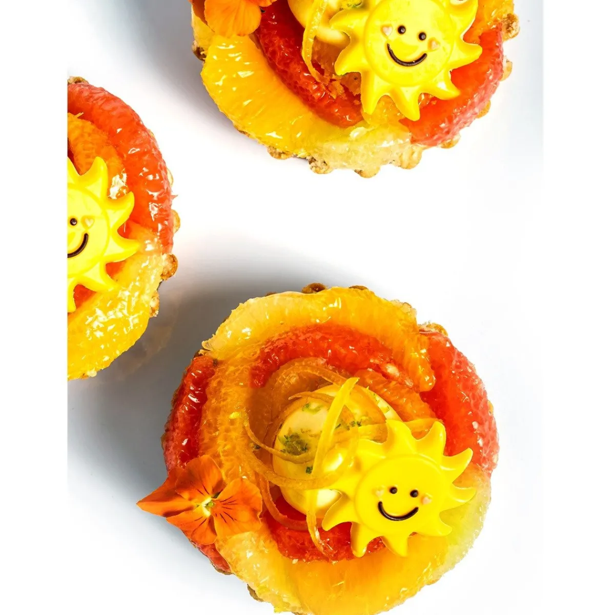 Best Dobla Chocoladedecoratie Lachende Zon (88 stuks)