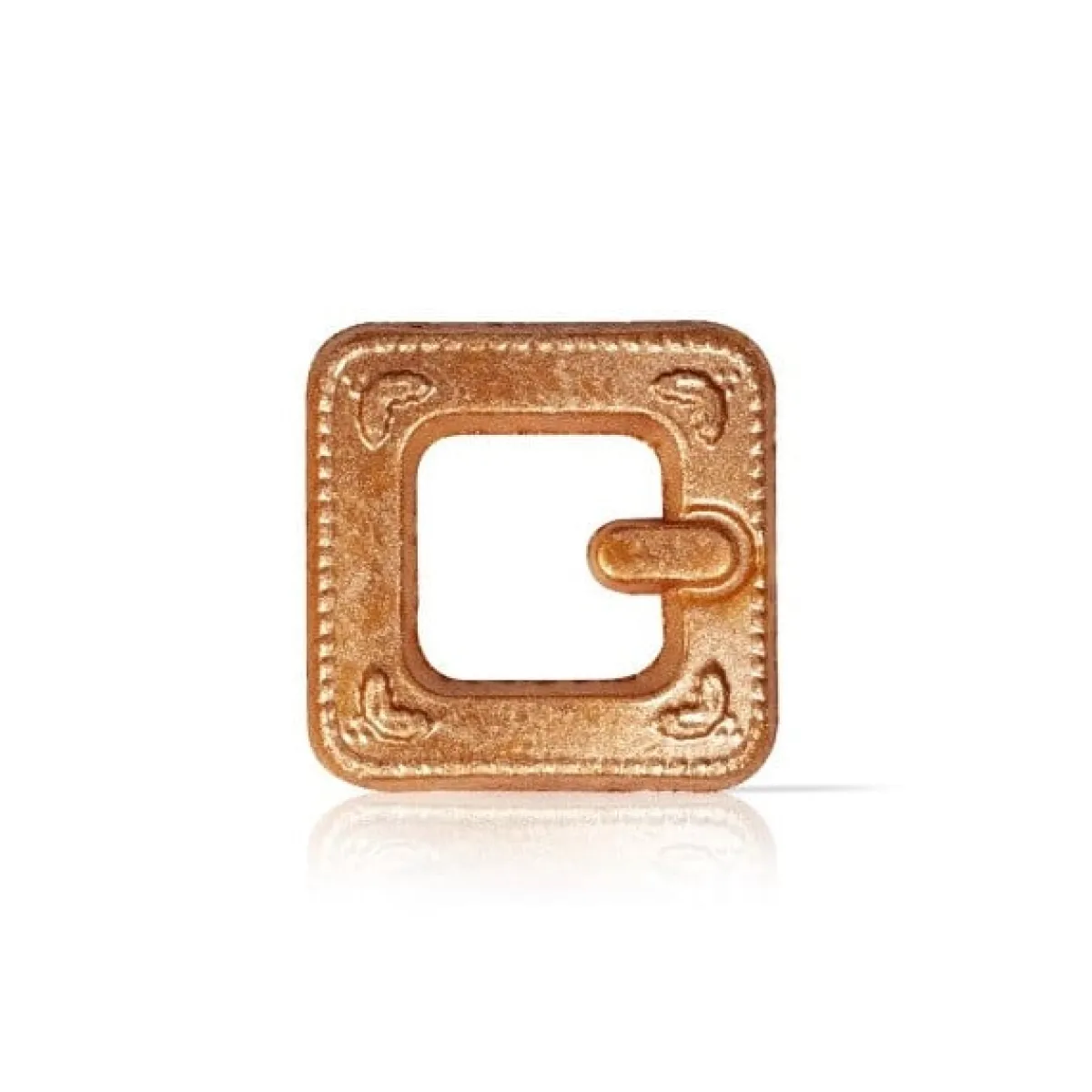 Sale Dobla Chocoladedecoratie Kerstman Riem/Gesp Brons (132 st)