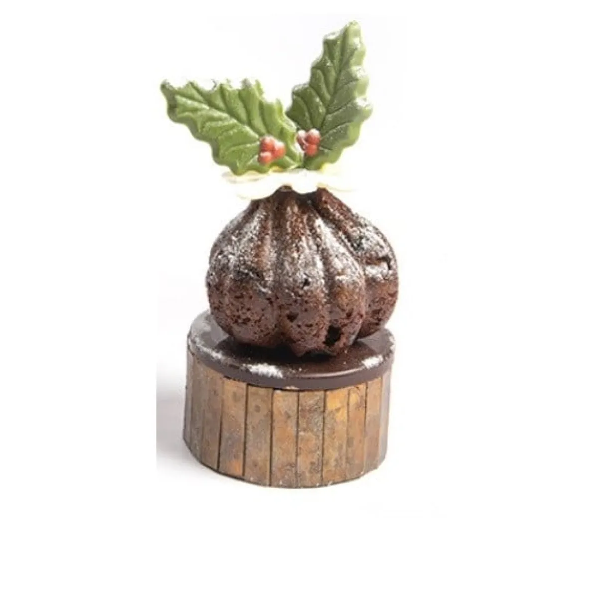 Online Dobla Chocoladedecoratie Hulst met Bes 2D (190 stuks)