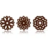 Dobla Chocoladedecoratie Lace Bloemen Puur (216 stuks)