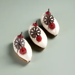 Dobla Chocoladedecoratie Lace Bloemen Puur (216 stuks)