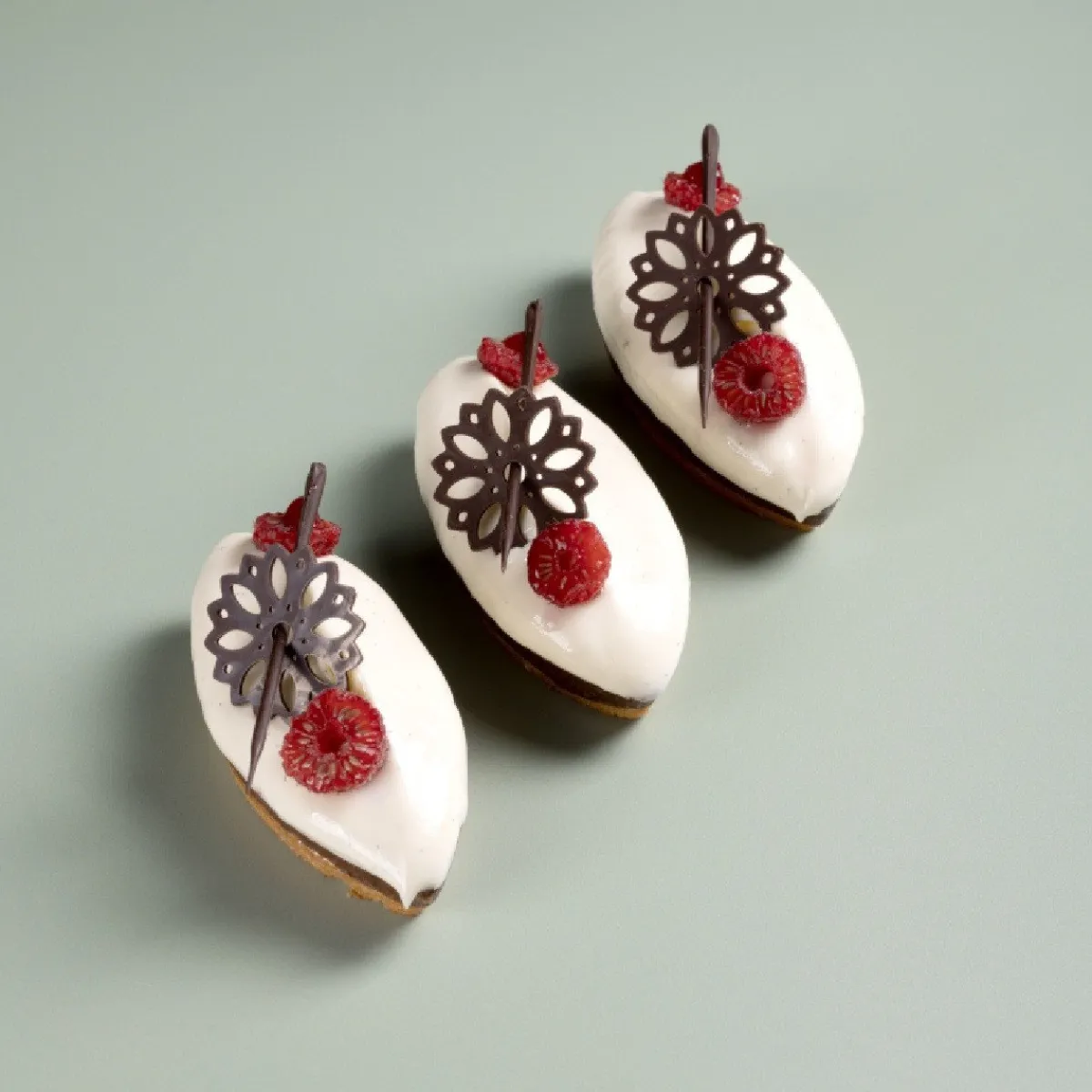 Dobla Chocoladedecoratie Lace Bloemen Puur (216 stuks)