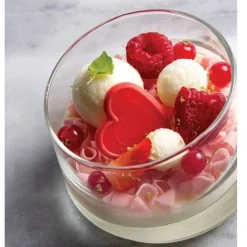 Hot Dobla Chocoladedecoratie Hart Rood (395 stuks)