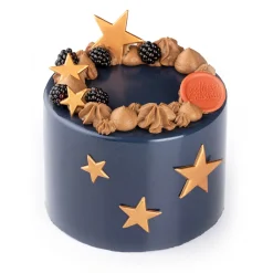 Hot Dobla Chocoladedecoratie Sterren Brons Assortiment (132st)