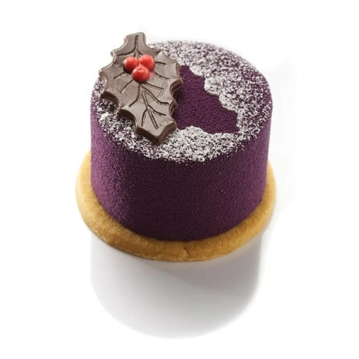 Online Dobla Chocoladedecoratie Hulstblad Puur met Bes (182 stuks)