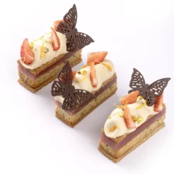 Discount Dobla Chocoladedecoratie Vlinder Puur (96 stuks)