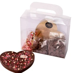 Clearance Overig Doe-Het-Zelf Chocolade Hart Pakket Melk