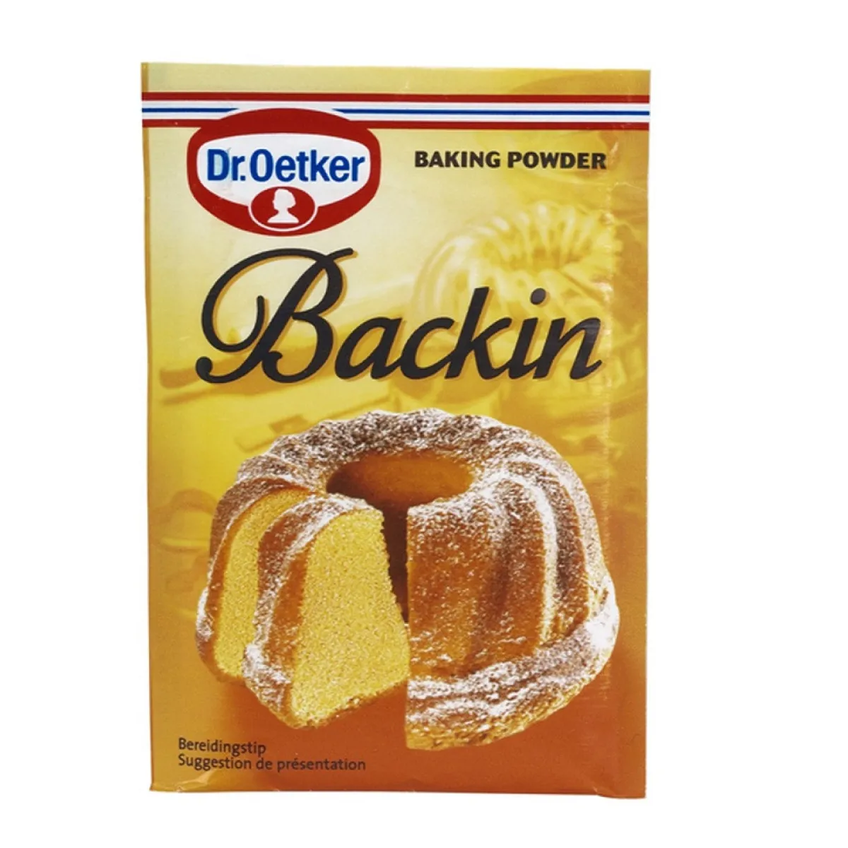 Outlet Dr. Oetker Backin (bakpoeder) 80g (5x16g)