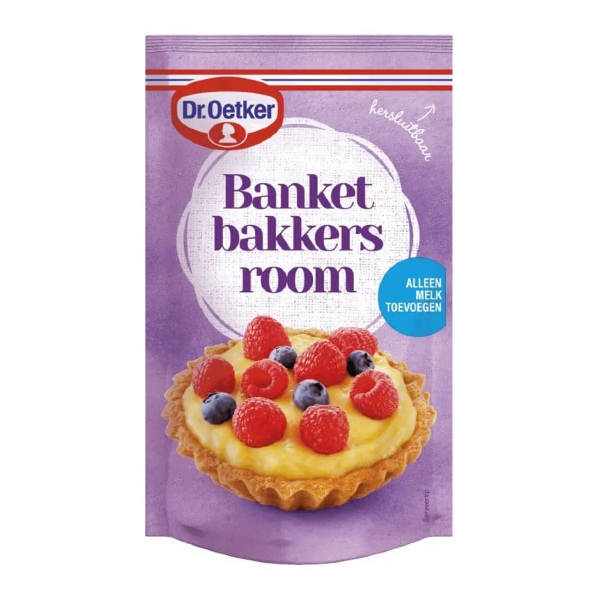 New Dr. Oetker Banketbakkersroom (gele-room) Mix 150g
