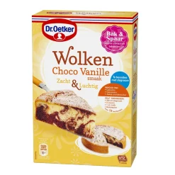 Outlet Dr. Oetker Wolken Vanille Chocoladecake Mix 455g
