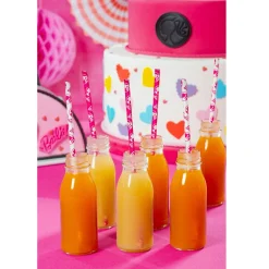 Sale Decora Drinkrietjes Papier Barbie 80st.