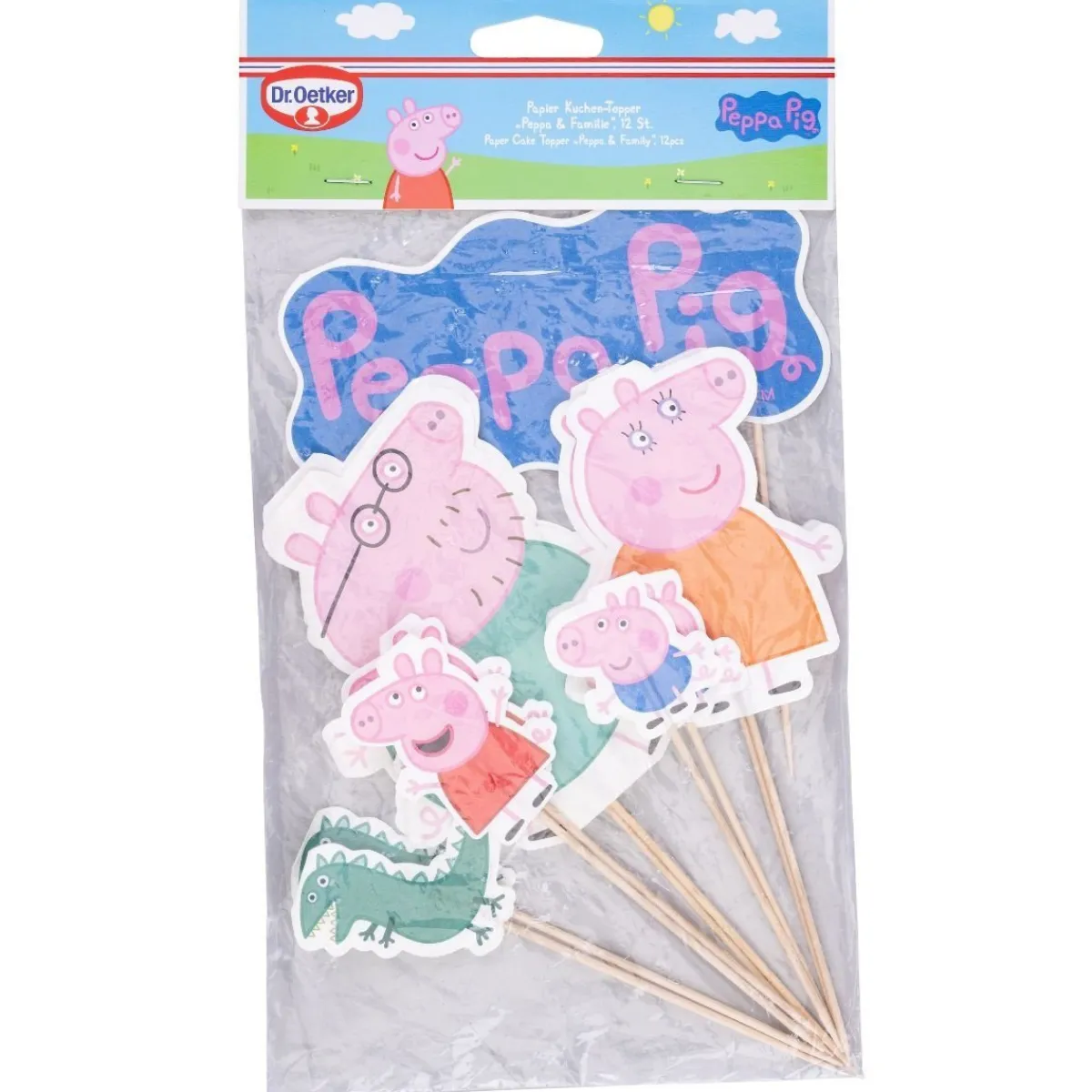 New Dr. Oetker Dr.Oetker Peppa Pig Taartprikkers 12st.