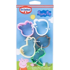New Dr. Oetker Dr.Oetker Peppa Pig Uitstekers Set/5