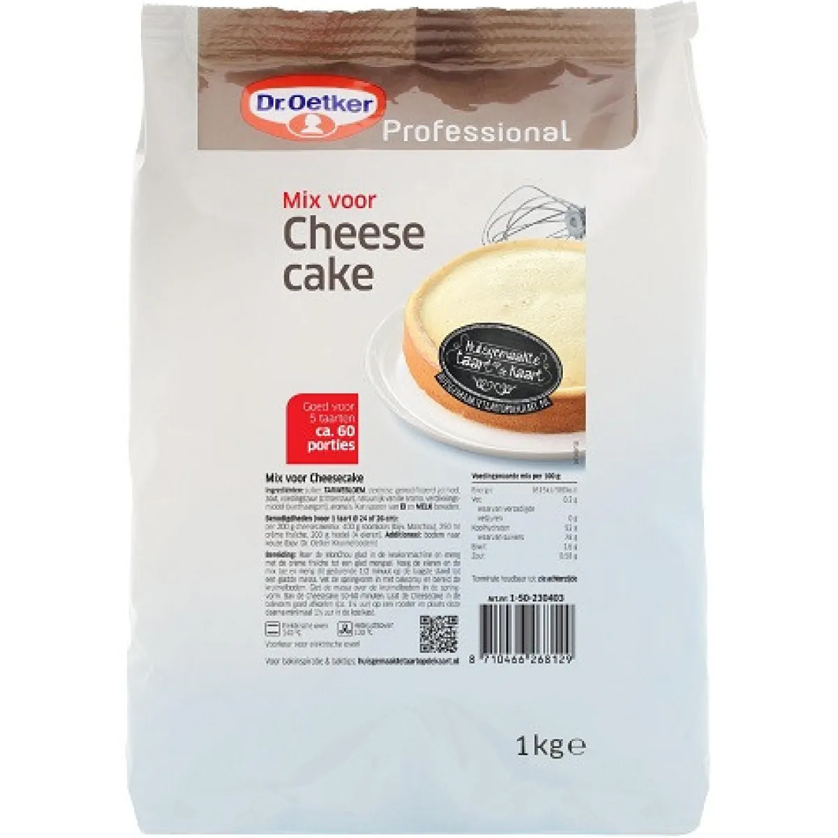 Best Dr Oetker Professional Dr.Oetker Prof. Cheesecake mix 1kg