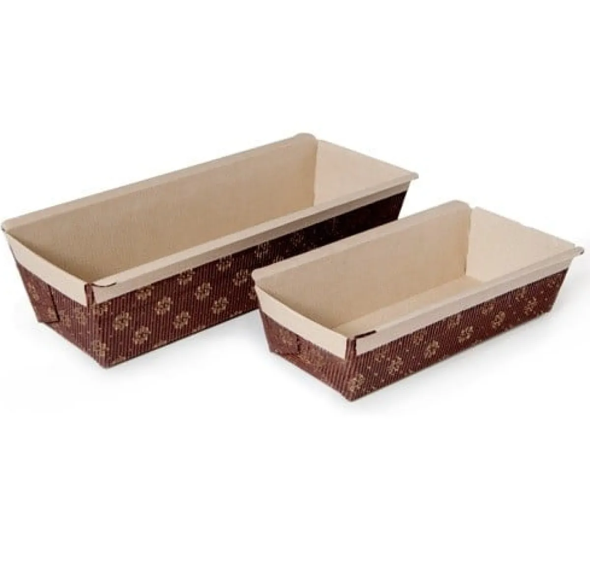 Hot Overig Ecopack Plumcake bakvorm 25,5x9x6,5cm (per stuk)