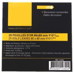 Discount Overig Eetbaar Bladgoud 25 sheets