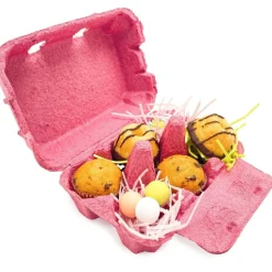 Clearance Happy Sprinkles Eierdoos Roze 6 Eieren