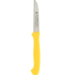 Clearance Overig El Herder Gekarteld Schilmes RVS Geel 8cm