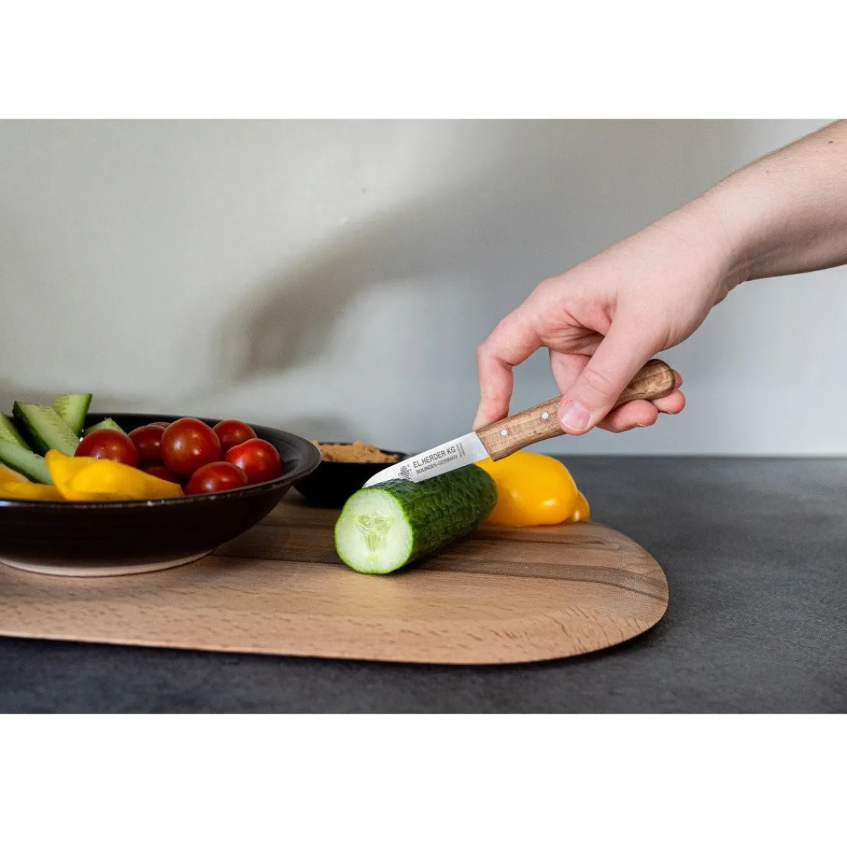 Online Overig El Herder Schilmes RVS met Houten Handvat 8cm