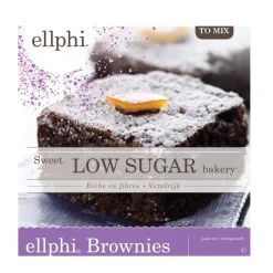 Discount Ellphi Brownie-mix Suikervrij 500g