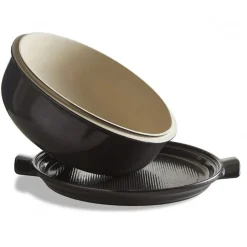 Sale Emile Henry Broodbakbol Fusain Ø28,5cm