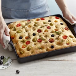 Clearance Emile Henry Broodbakvorm Focaccia Fusain 40,5x32x7cm