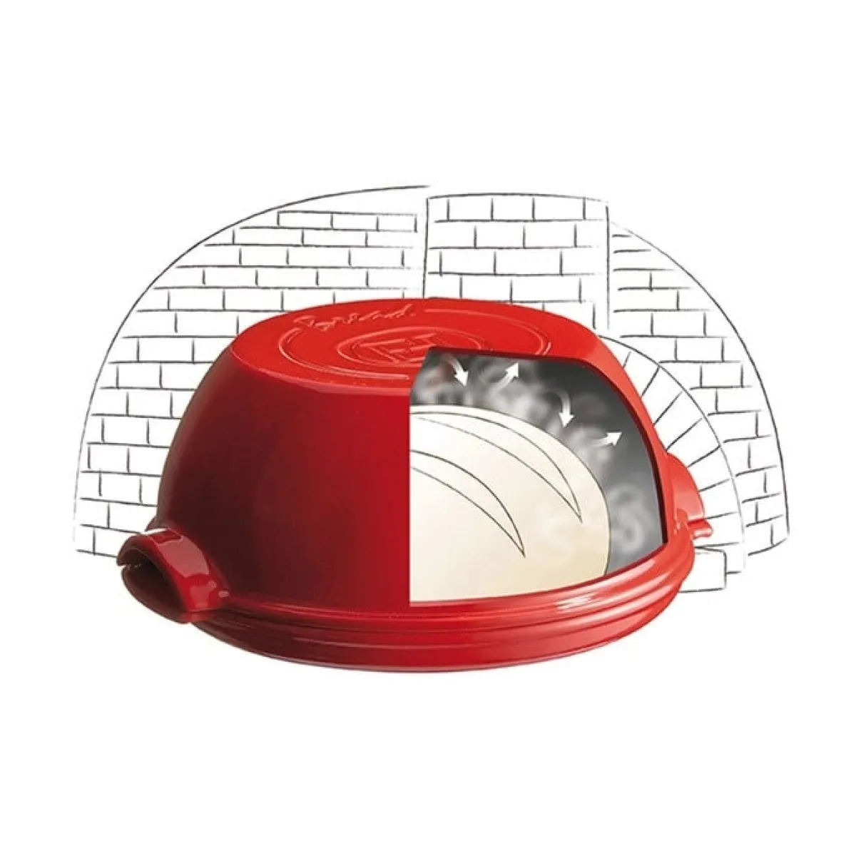 Outlet Emile Henry Broodbakvorm Rond Grand Cru Ø29,5cm