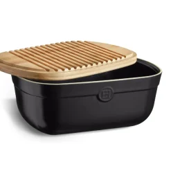 Sale Emile Henry Broodtrommel Truffle 35,5x24,5x15,8cm