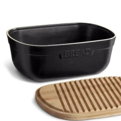 Sale Emile Henry Broodtrommel Truffle 35,5x24,5x15,8cm