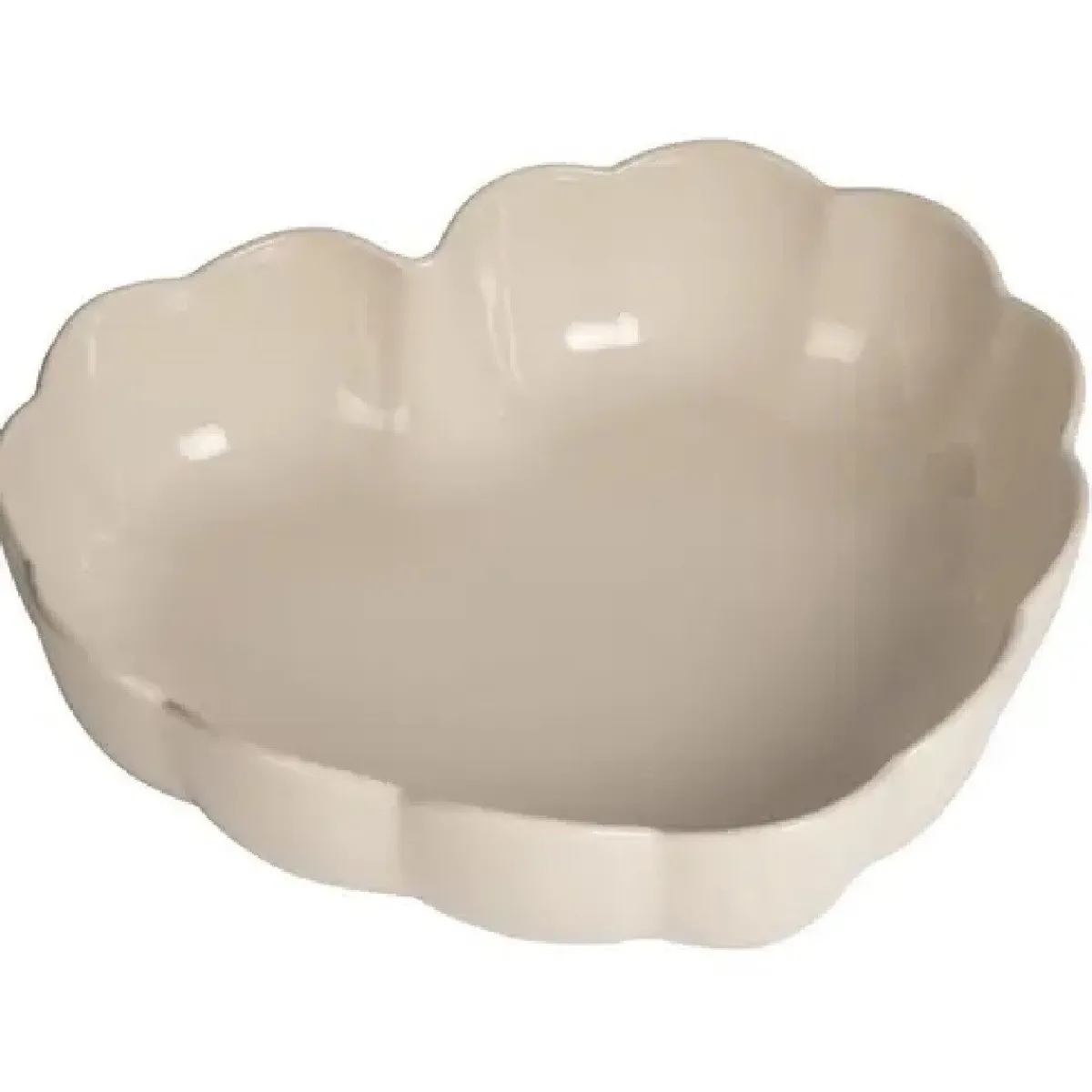 Outlet Emile Henry Madeleine Taartvorm Hart Argile 26,5x24,5cm