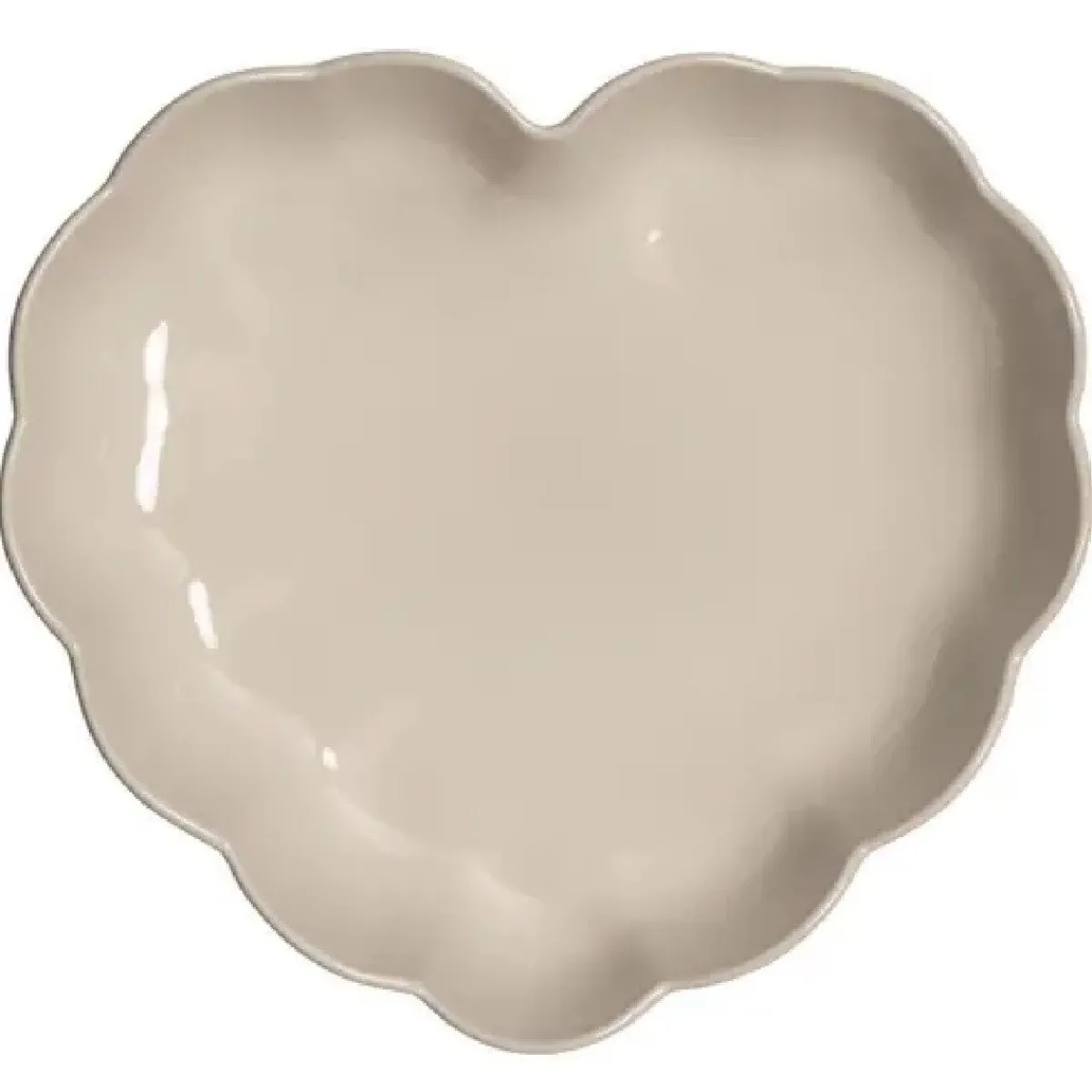 Outlet Emile Henry Madeleine Taartvorm Hart Argile 26,5x24,5cm