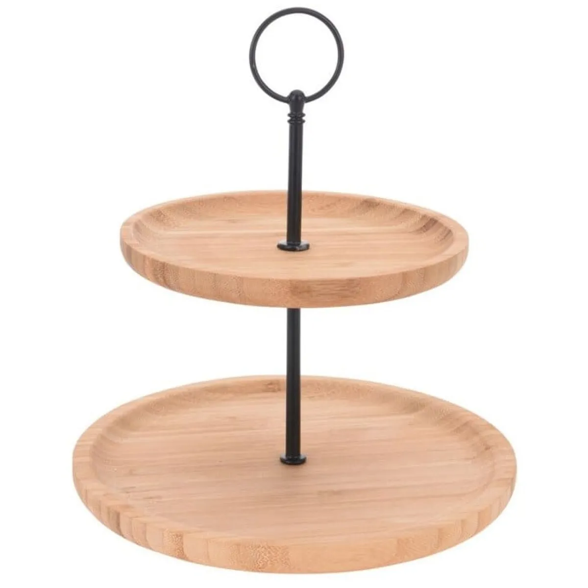 New Overig Etagere Bamboe 2-Laags