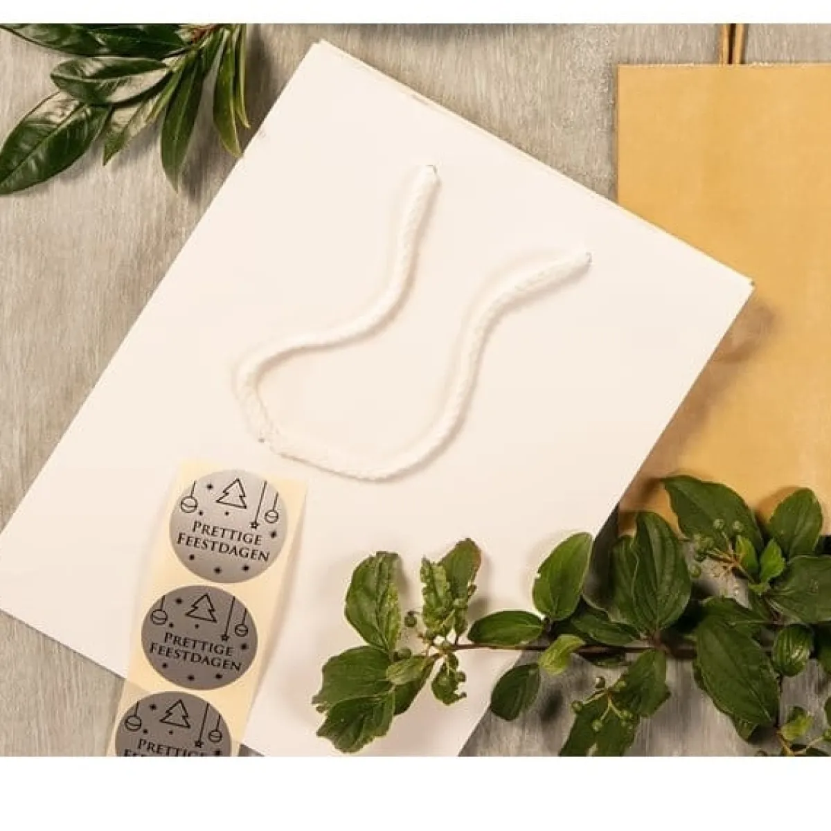 New Etiket 'Prettige Feestdagen' 500 stuks