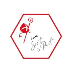 Clearance Etiket 'Van Sint & Piet' 500 stuks