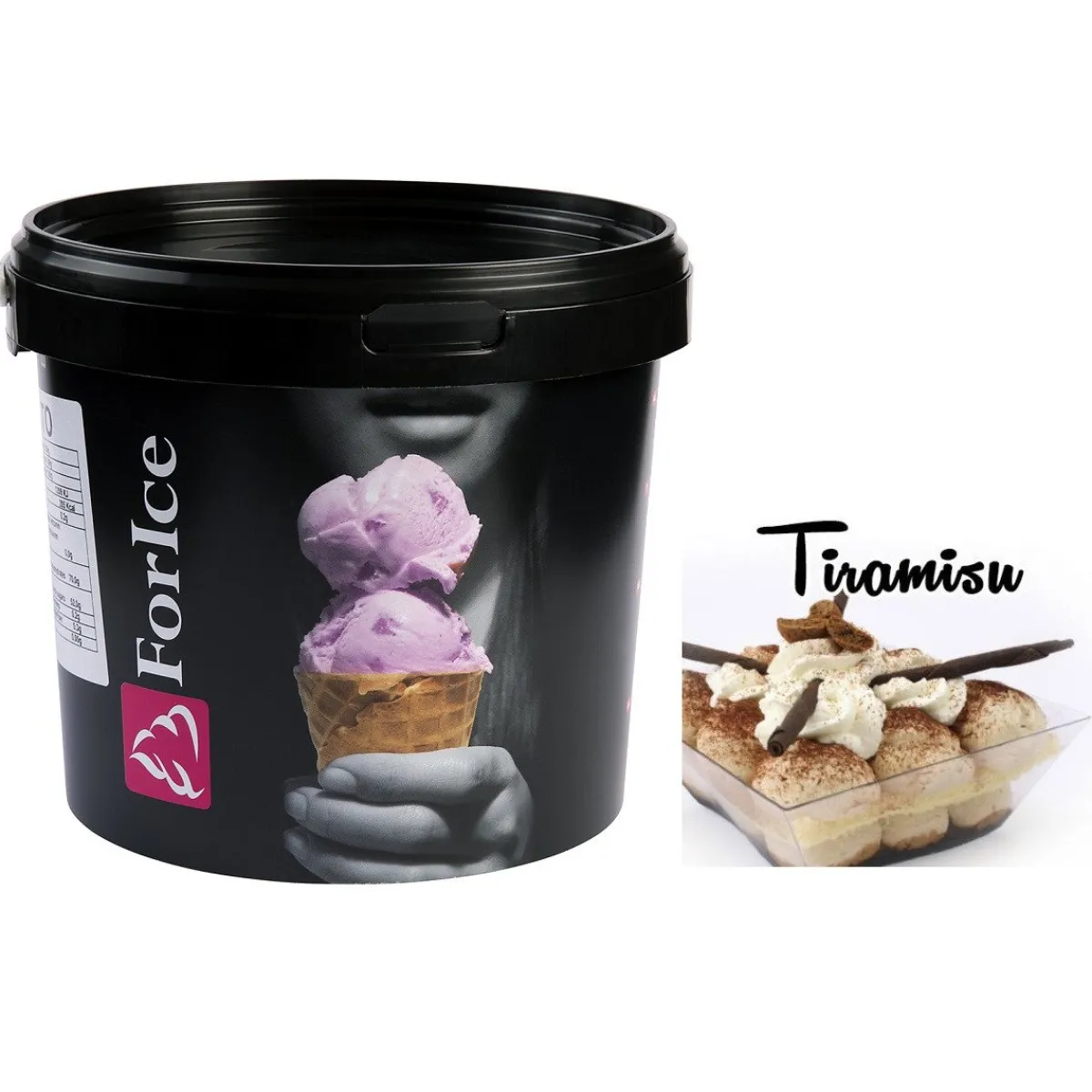 Hot ForIce Smaakpasta Tiramisu 3kg