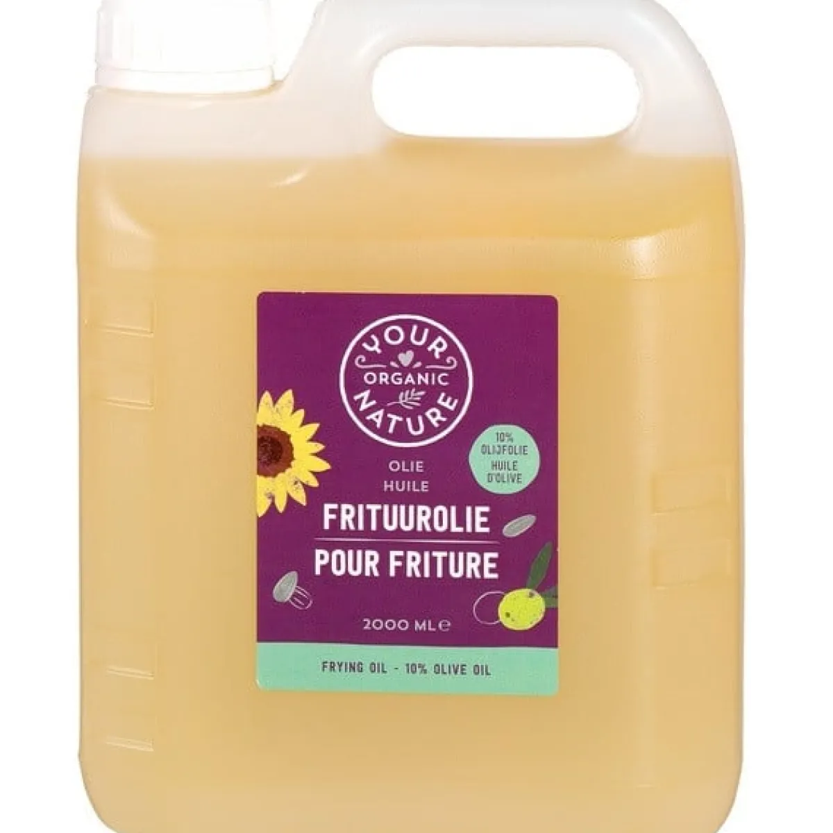 Clearance Your Organic Nature Frituurolie (met 10% Olijfolie) Biologisch 2L