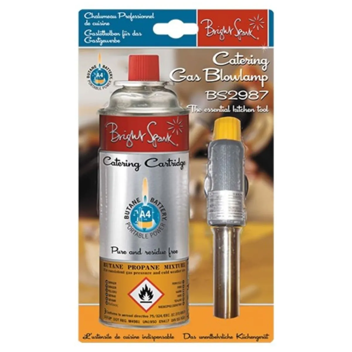 Outlet Overig Gasbrander Ontsteking (Creme Brulee) met Gasbus**