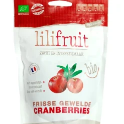 New Overig Gewelde Gedroogde Hele Cranberries Biologisch 150g