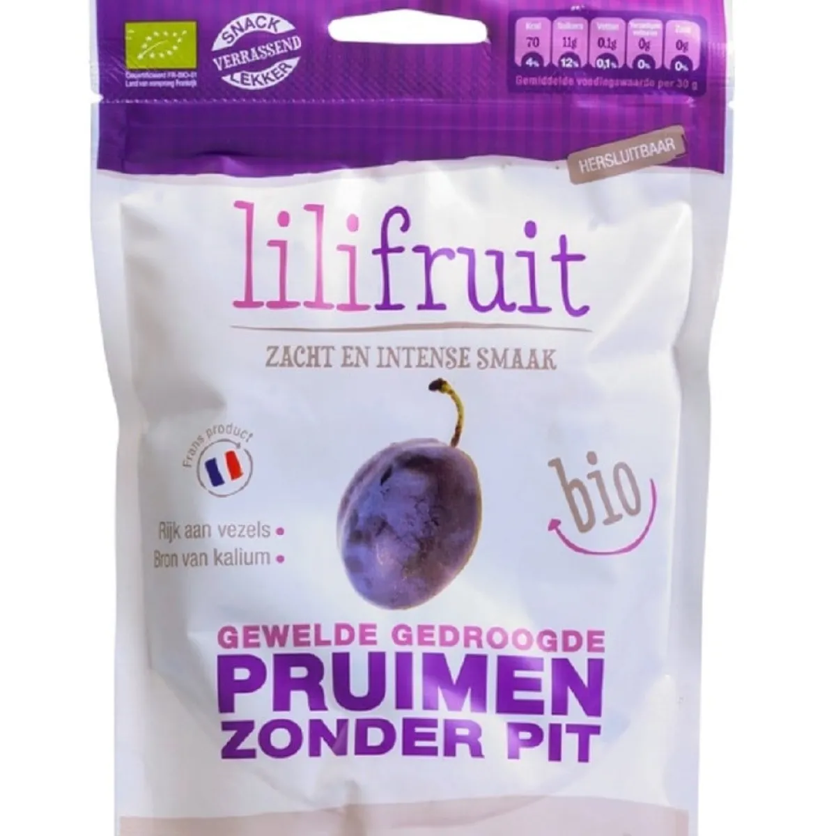 New Overig Gewelde Gedroogde Pruimen zonder Pit Biologisch 150g