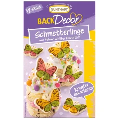 Hot Günthart Chocoladedecoratie Vlinders 12st.