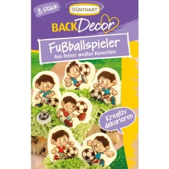 Best Günthart Chocoladedecoratie Voetballers 8st.
