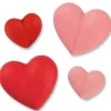 New Günthart Suikerdecoratie Hartjes Rood/Roze 288st.