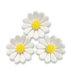 Online Günthart Suikerdecoratie Witte Bloemen 60st.