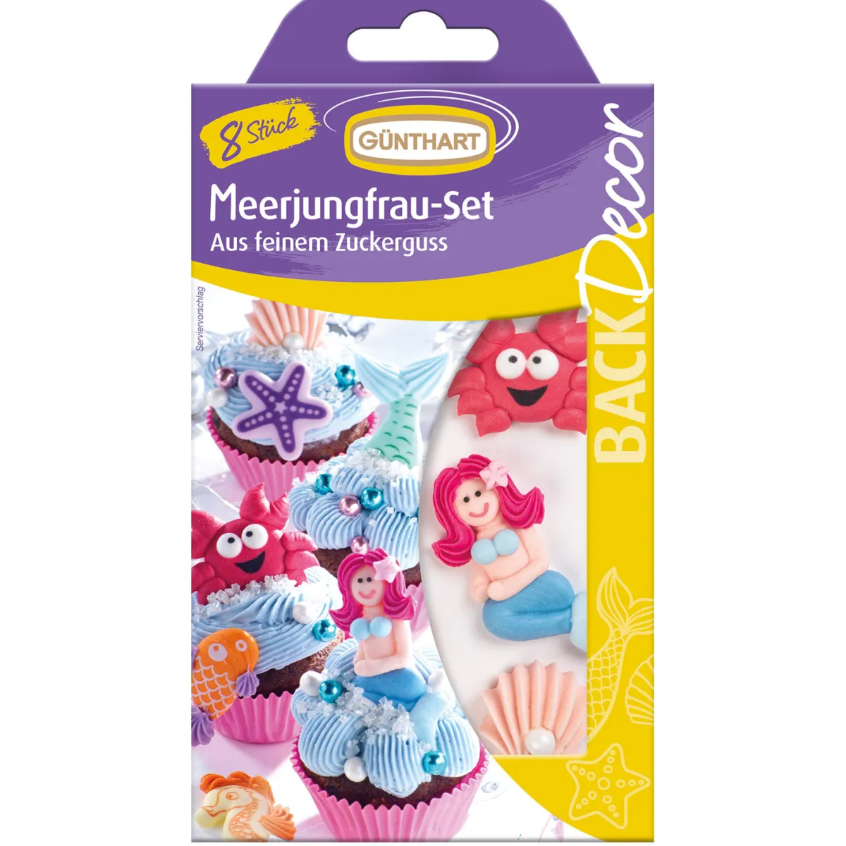 Best Günthart Suikerdecoratie Zeemeermin 8st.