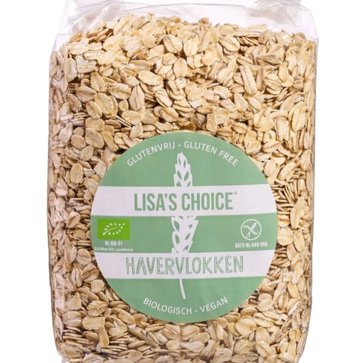 Discount Lisa's Choice Havervlokken Biologisch (Glutenvrij) 450g