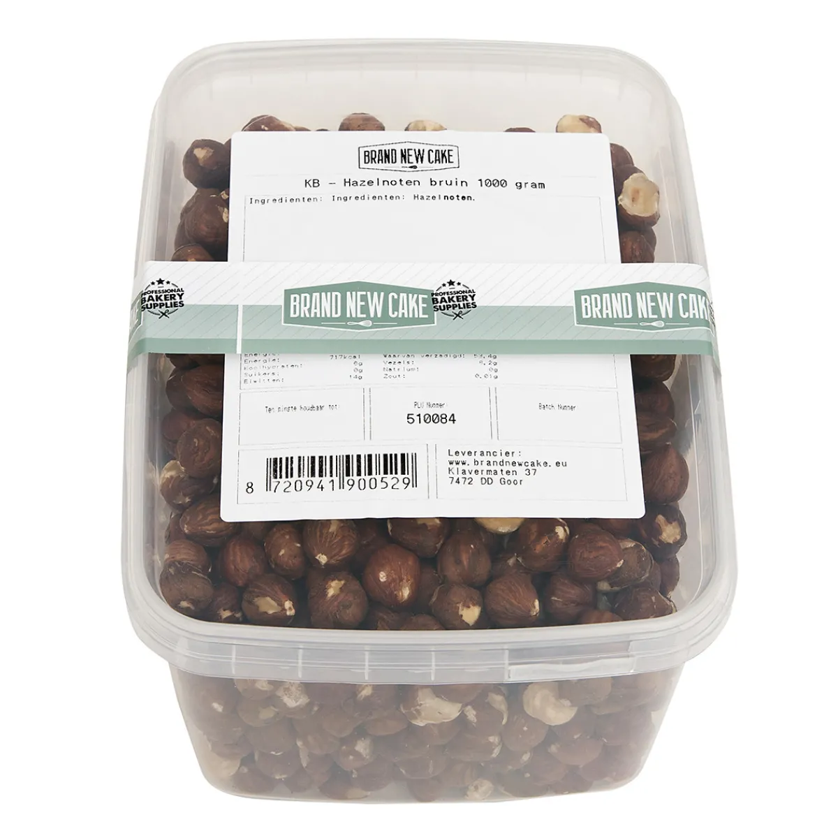 Discount BrandNewCake Hazelnoten Bruin 1kg